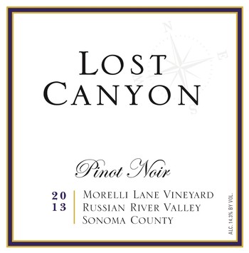 2013 Lost Canyon Morelli Lane Pinot Noir