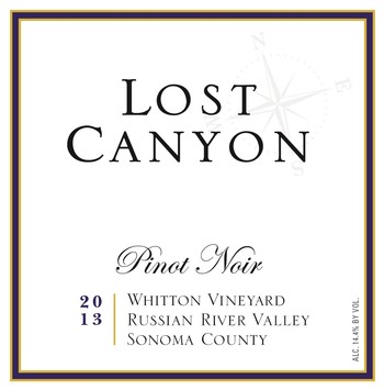2013 Lost Canyon Whitton Vineyard Pinot Noir