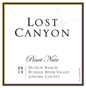 2013 Lost Canyon Dutton Vineyard Pinot Noir