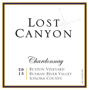 2013 Lost Canyon Ruxton Chardonnay