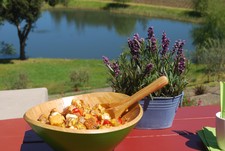 Roasted Vegetable Panzanella Salad