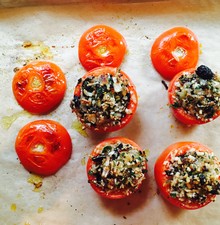 Roasted Stuffed Tomatoes