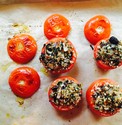 Roasted Stuffed Tomatoes